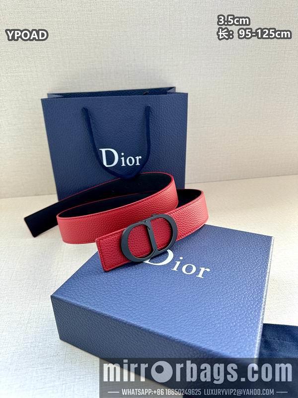 Dior belt 35mmX95-125cm 8L40