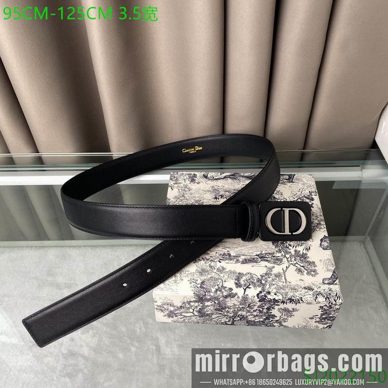 Dior belt 35mmX95-125cm 7D10