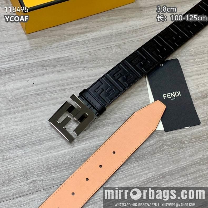 Fendi belt 38mmX100-125cm 8L02