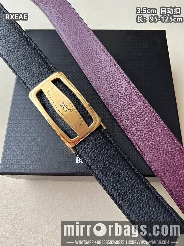 Montlanc belt 35mmX100-125cm 8L81