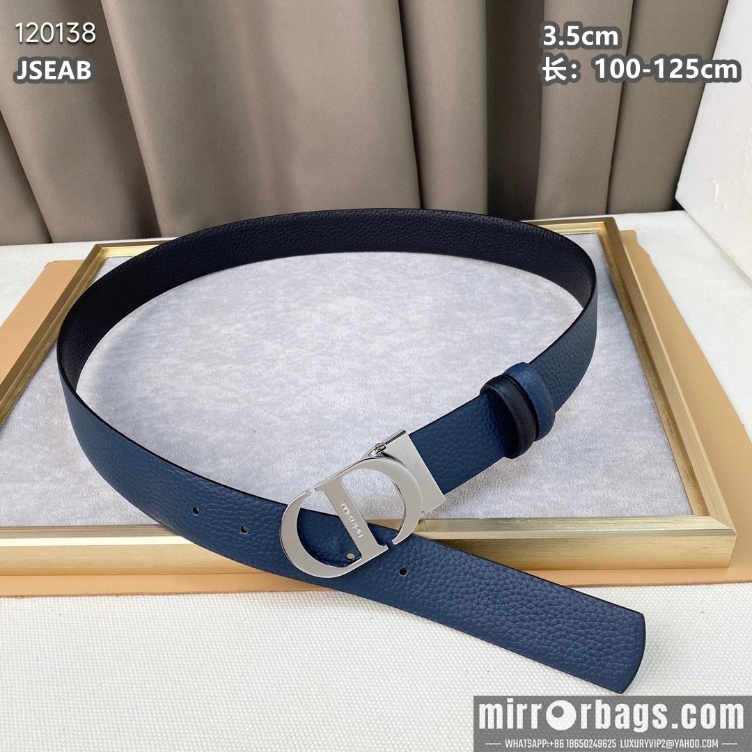 Dior belt 35mmX100-125cm 8L14