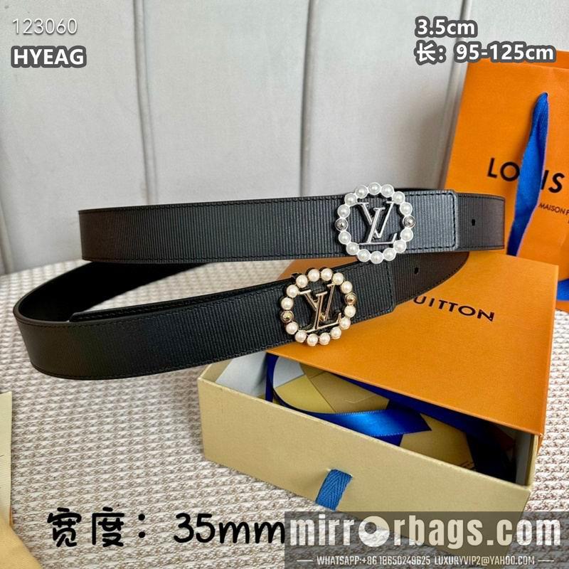 LV belt 35mmX95-125cm 8L01