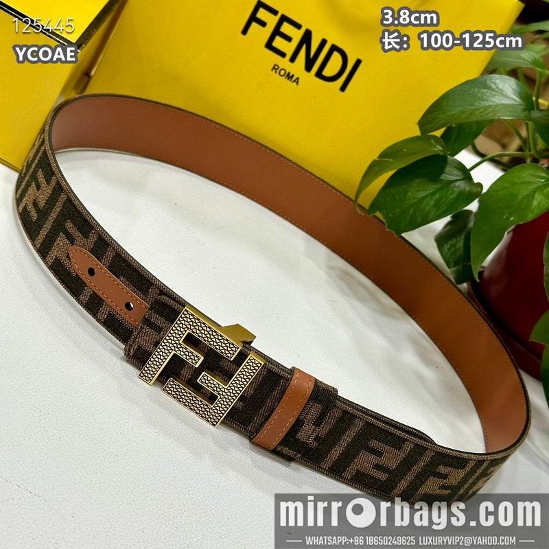 Fendi belt 38mmX100-125cm 8L13