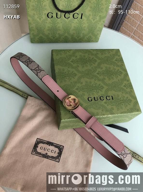 Gucci belt 20mmX95-110cm 8L04