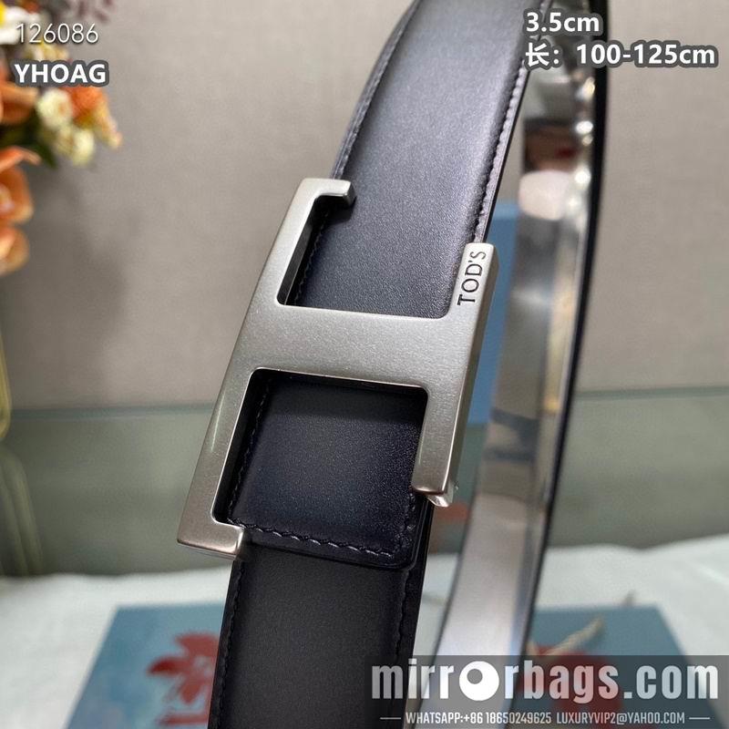Tod's belt 35mmX100-125cm 8L05