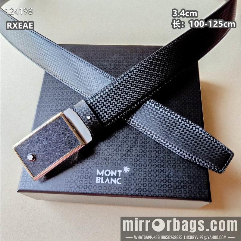 Montlanc belt 34mmX100-125cm 8L14