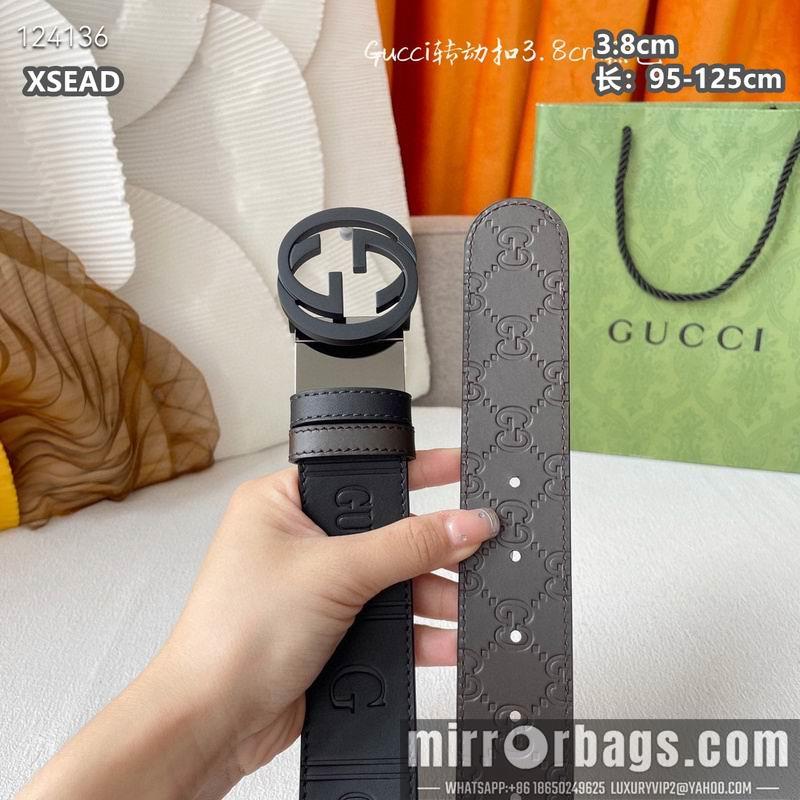 Gucci belt 38mmX95-125cm 8L05