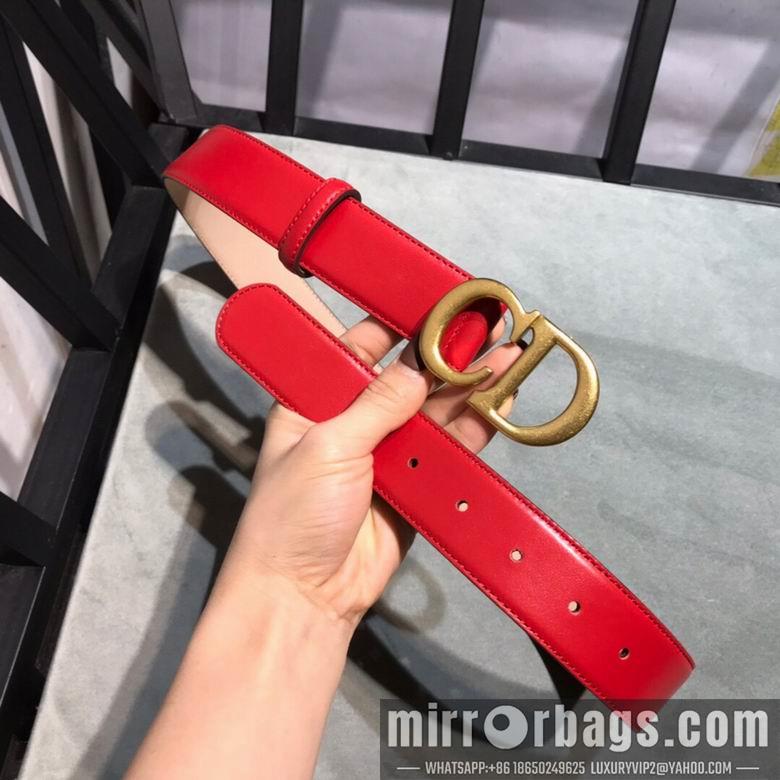Dior Belt 34mmX95-125cm 7D28