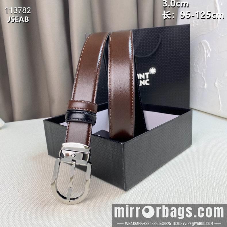 Montblanc belt 30mmX95-125cm 8L03