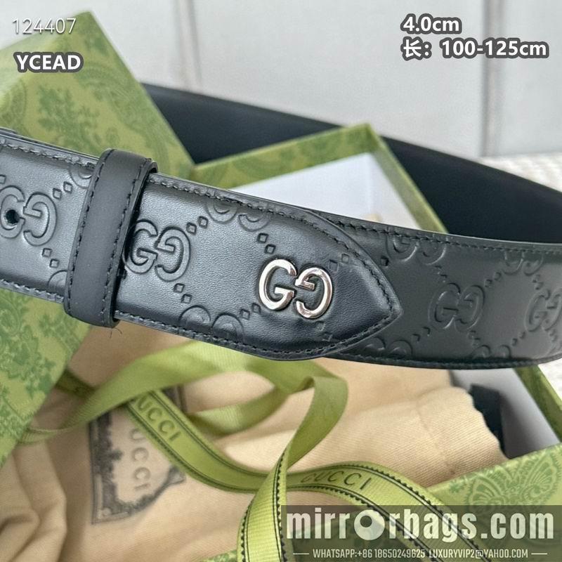 Gucci belt 40mmX100-125cm 8L134