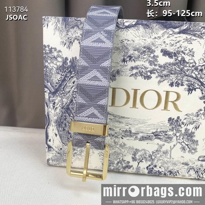 Dior Belt 35mm 95-125cm 8L13