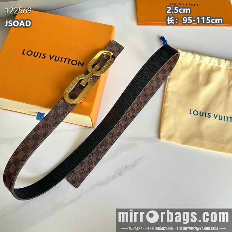 LV belt 25mmX95-115cm 8L16