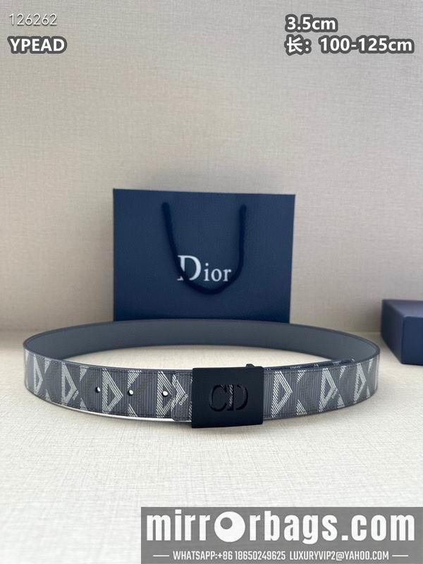 Dior belt 35mmX100-125cm 8L28