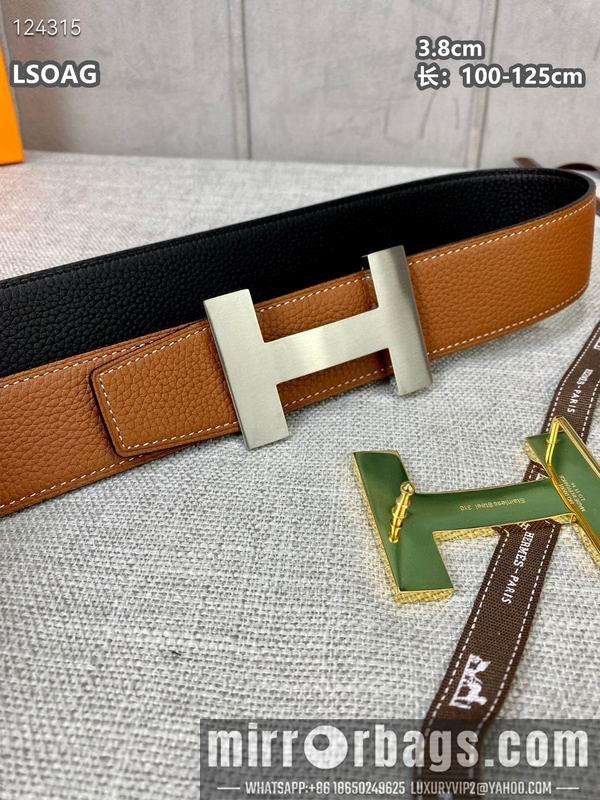 Hermes belt 38mmX100-125cm 8L04