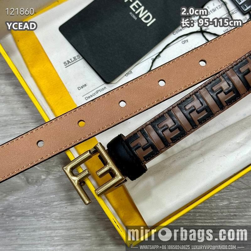 Fendi belt 20mmX95-115cm 8L21