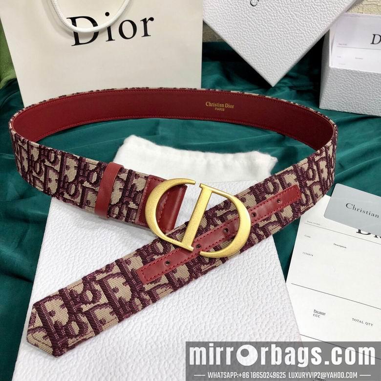 Dior Belt 50mmX95-110cm 7d04