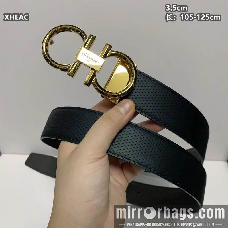 Ferragamo belt 35mmX105-125cm 8L136