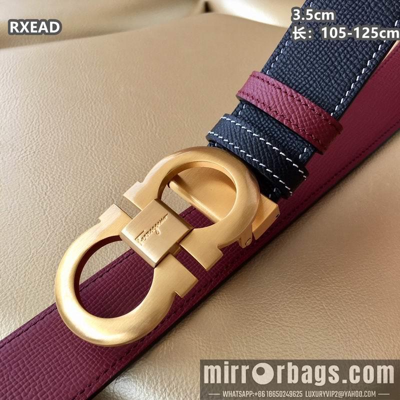 Ferragamo belt 35mmX105-125cm 8L115