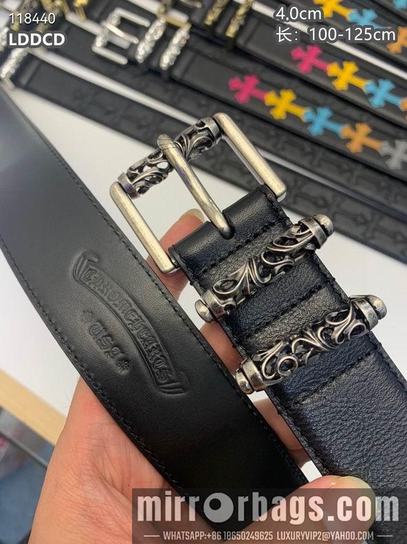 Chrome Hearts belt 38mmX100-125cm 8L25