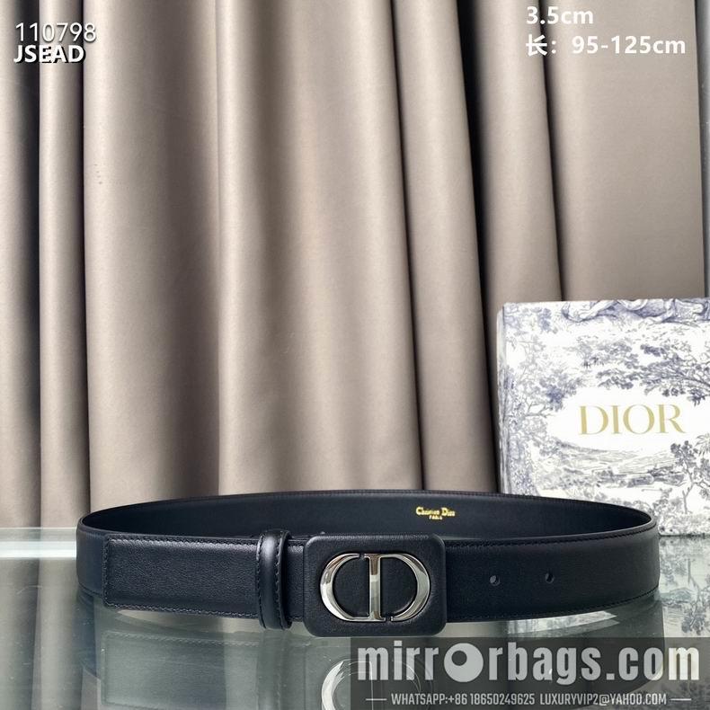 Dior Belt 35mm 95-125cm 8L07