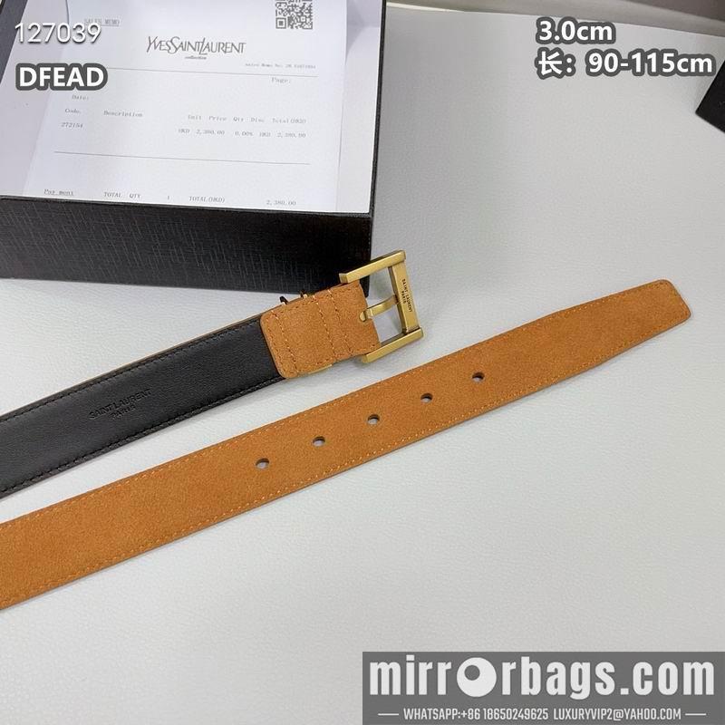 YSL belt 30mmX90-115cm 8L16
