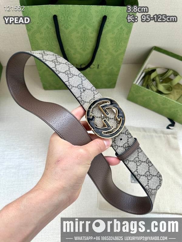 Gucci belt 38mmX95-125cm 8L13