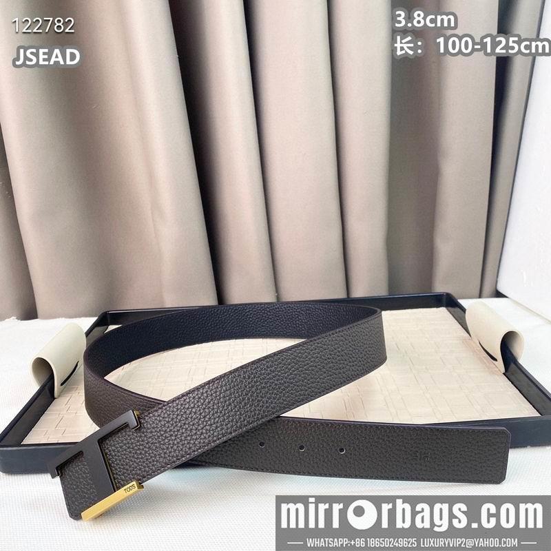 Tod's belt 38mmX100-125cm 8L01