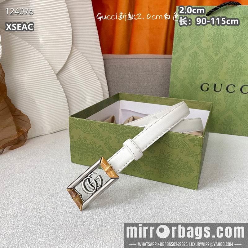 Gucci belt 20mmX90-115cm 8L19