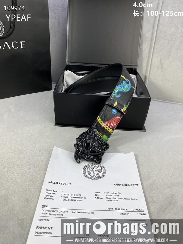 Versace Belt 40mmX100-125cm 8L21