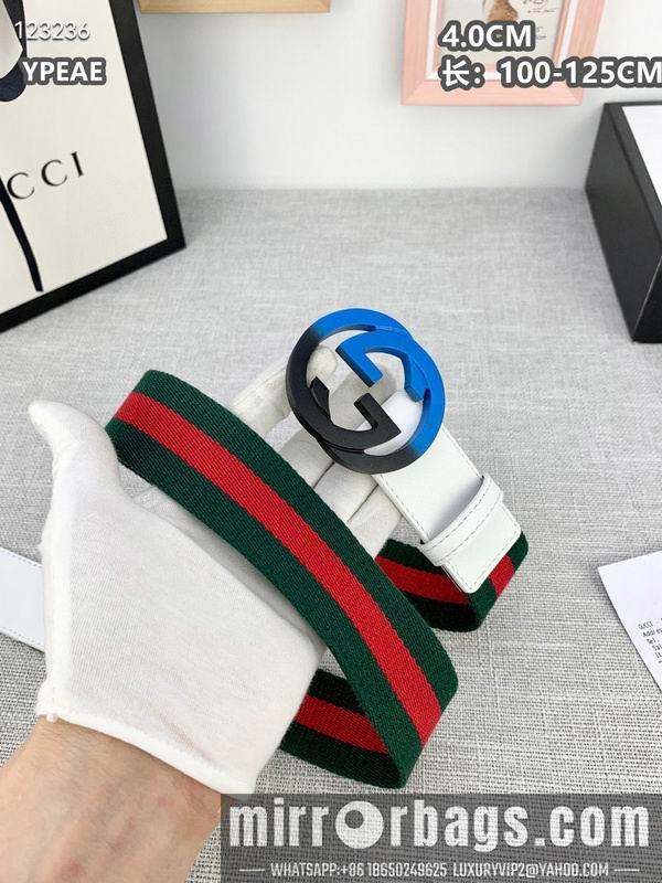 Gucci belt 40mmX100-125cm 8L135