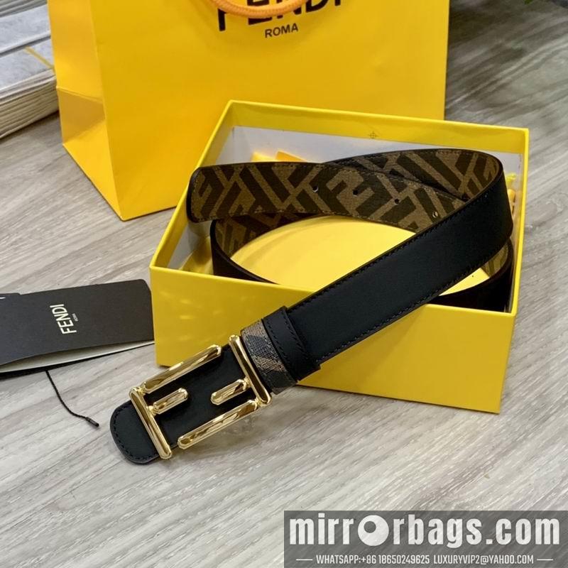 Fendi belt 30mmX95-115cm 7D08