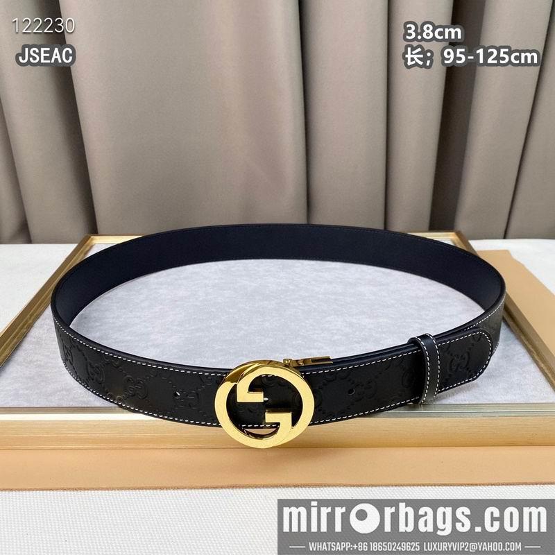 Gucci belt 38mmX95-125cm 8L30