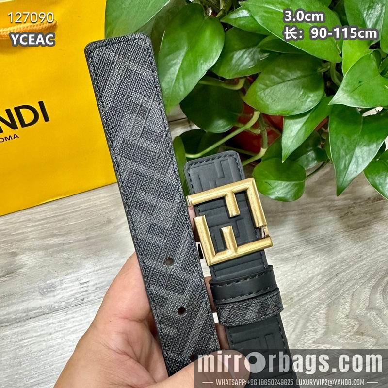 Fendi belt 30mmX90-115cm 8L24