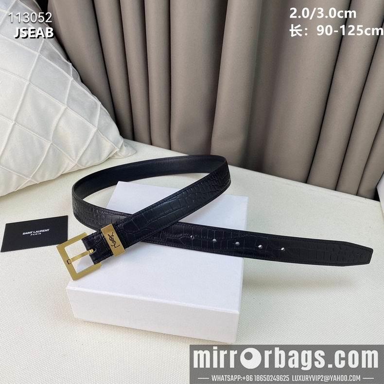 YSL belt 20 30mmX90-125cm 8L02