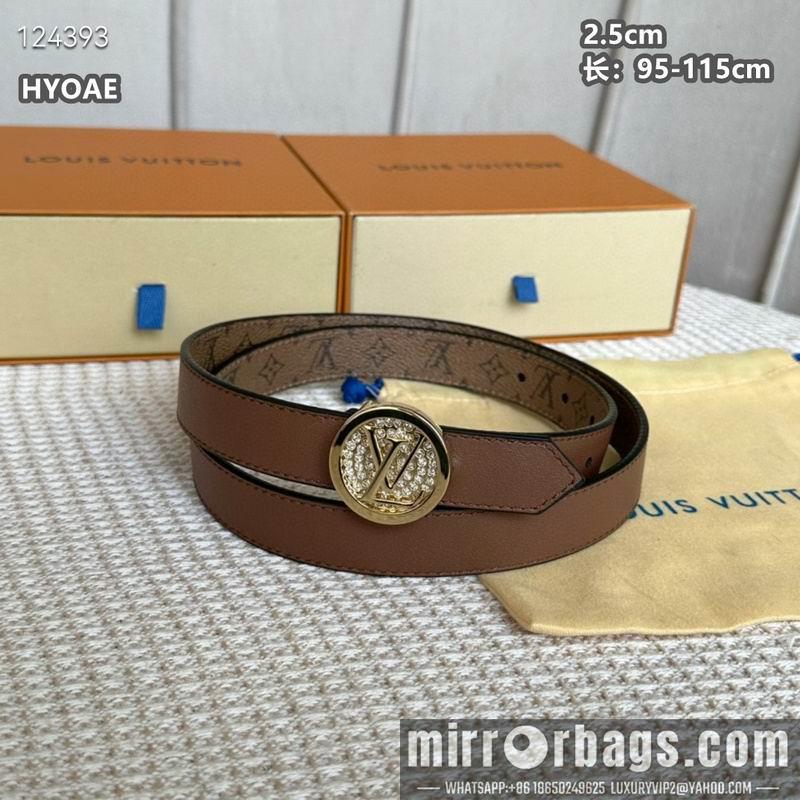 LV belt 25mmX95-115cm 8L13