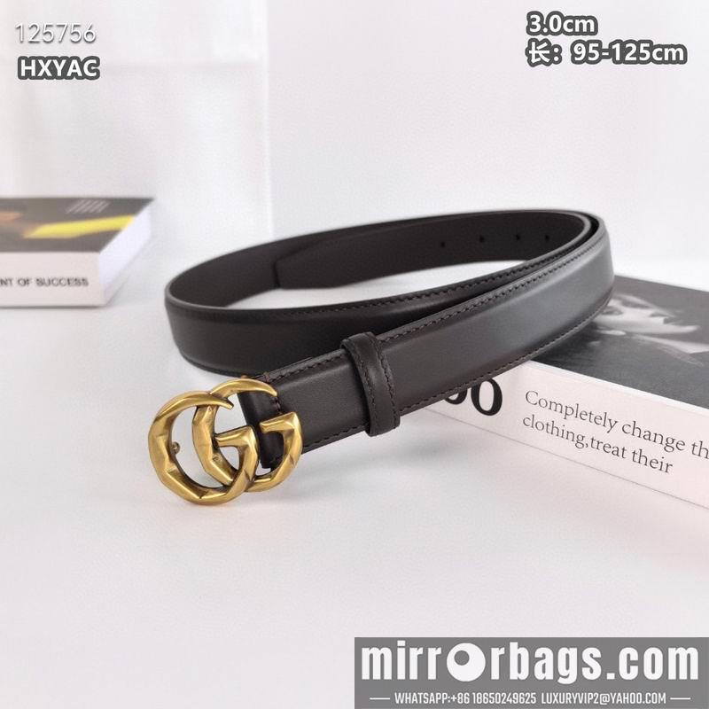 Gucci belt 30mmX95-125cm 8L21
