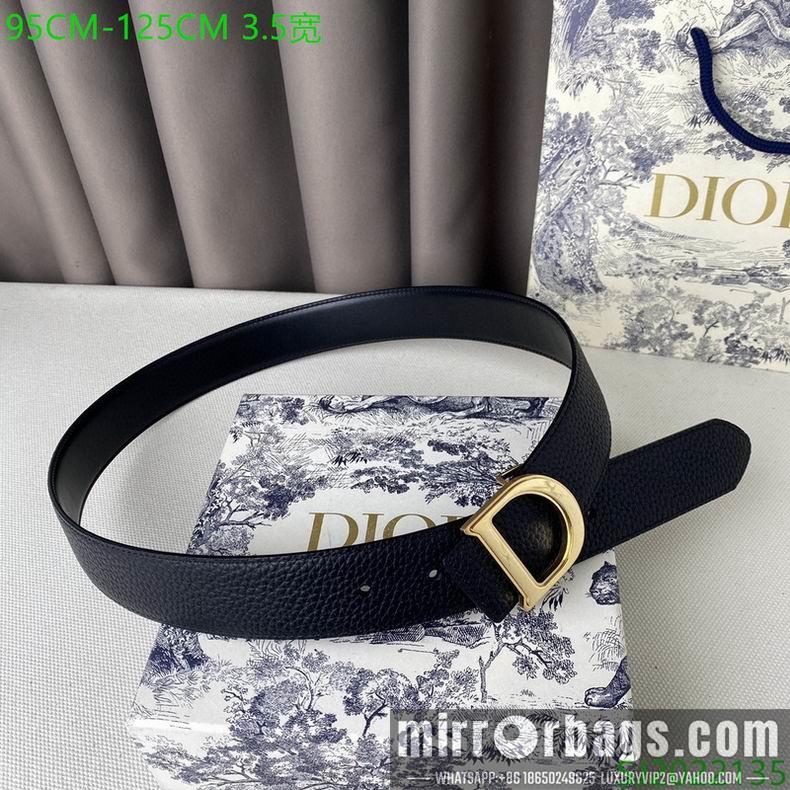Dior belt 35mmX95-125cm 7D04