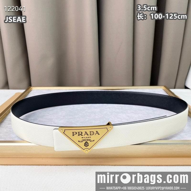 Prada belt 35mmX100-125cm 8L43