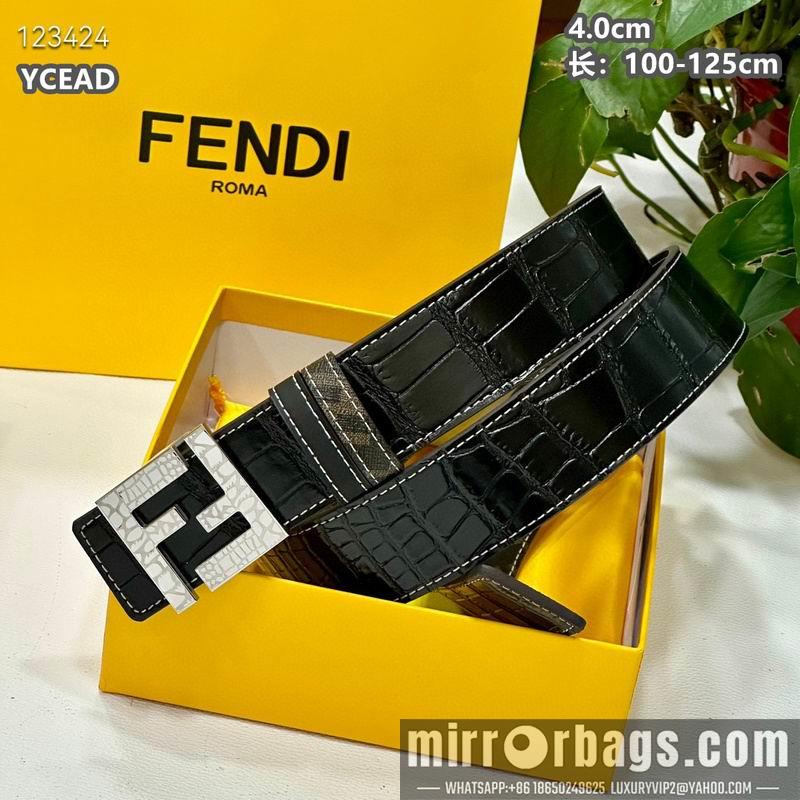 Fendi belt 40mmX100-125cm 8L58
