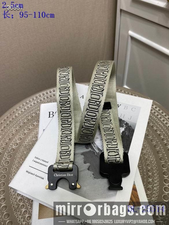 Dior Belt 25mmX95-110cm 8L02