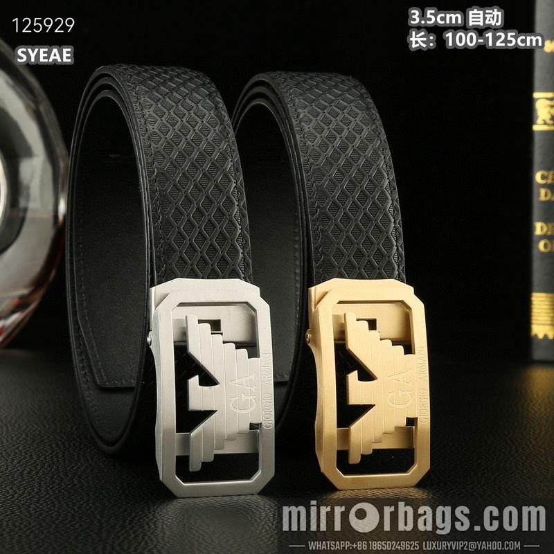 Armani belt 35mmX100-125cm 8L12