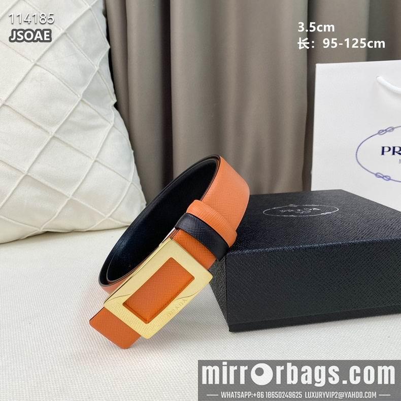 Prada belt 35mmX95-125CM 8L21