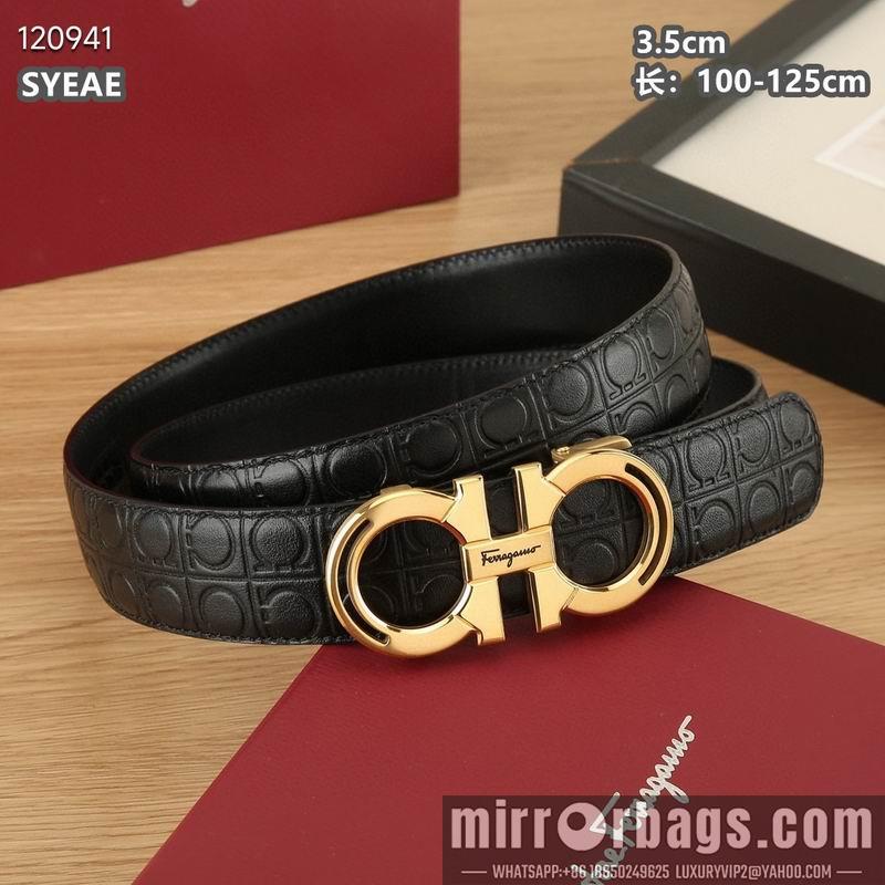 Ferragamo belt 35mmX100-125cm 8L072018