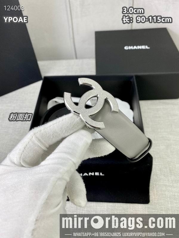 Chanel belt 30mmX90-115cm 8L09