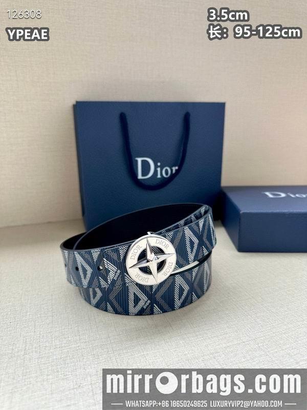 Dior belt 35mmX95-125cm 8L18