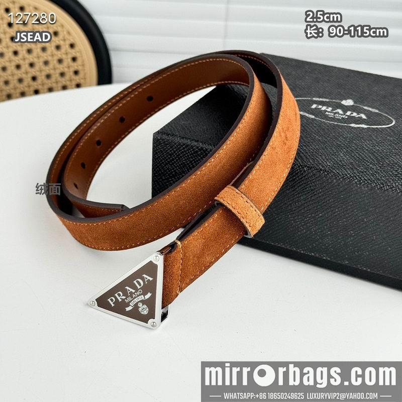 Prada belt 25mmX90-115cm 8L02