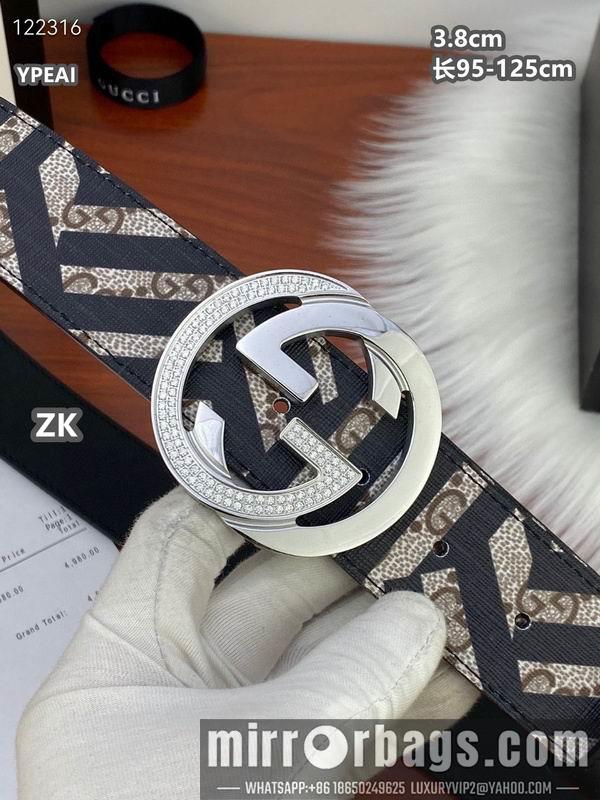 Gucci belt 38mmX95-125cm 8L21