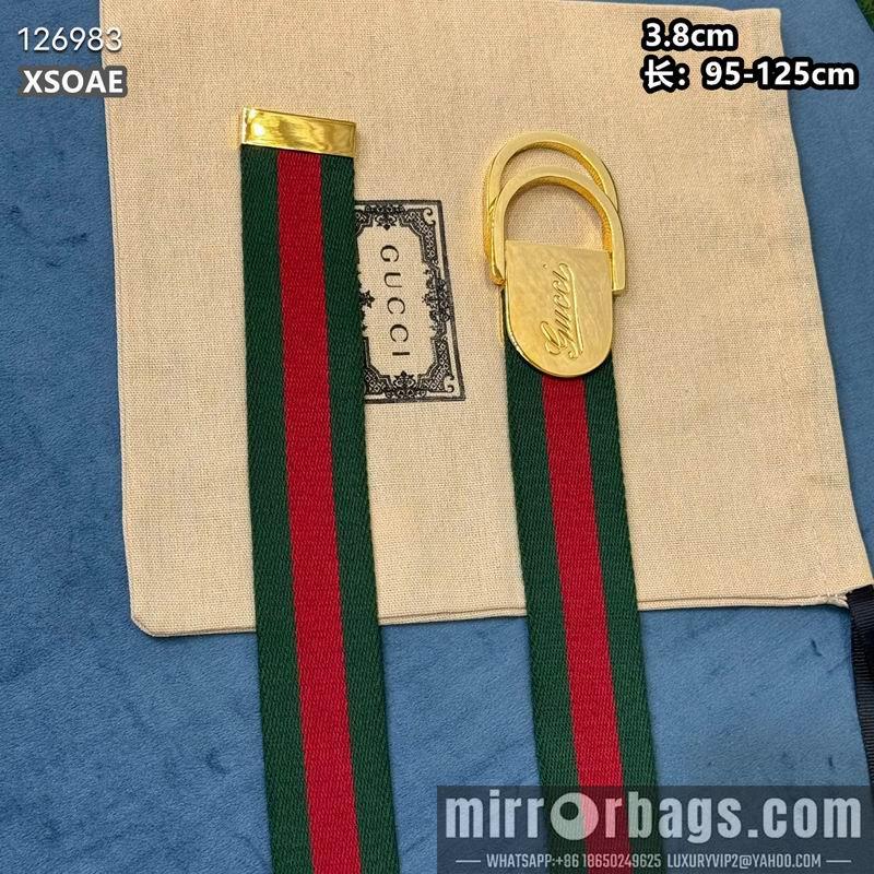 Gucci belt 38mmX95-125cm 8L49