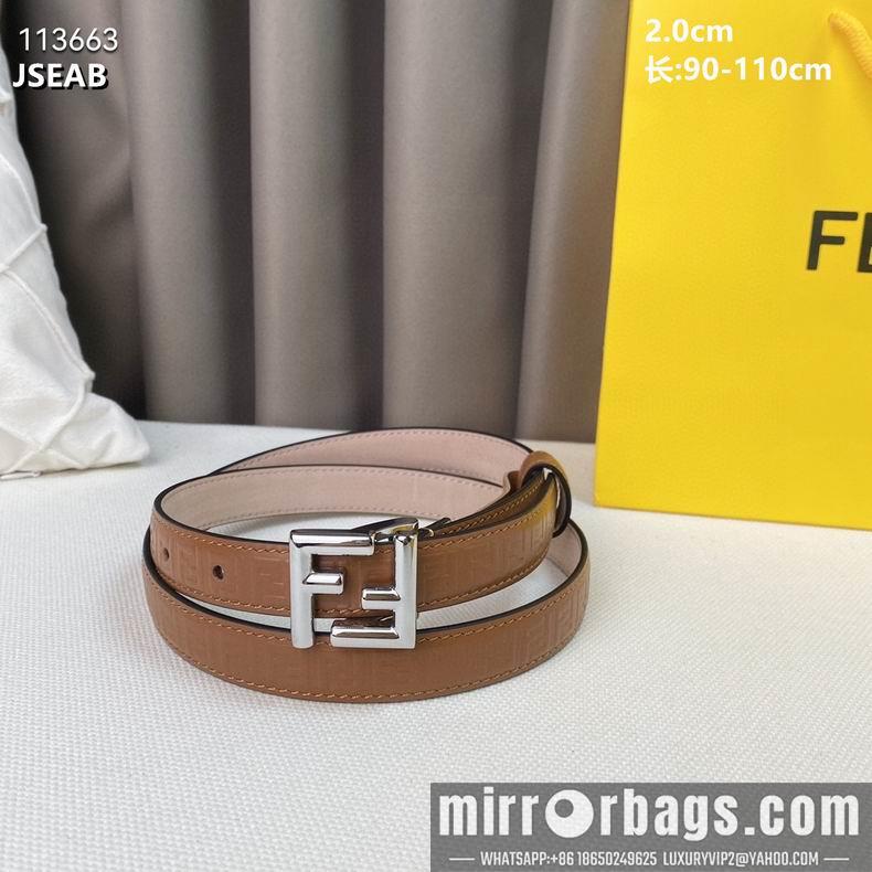 Fendi Belt 20mmX90-110cm 8L08