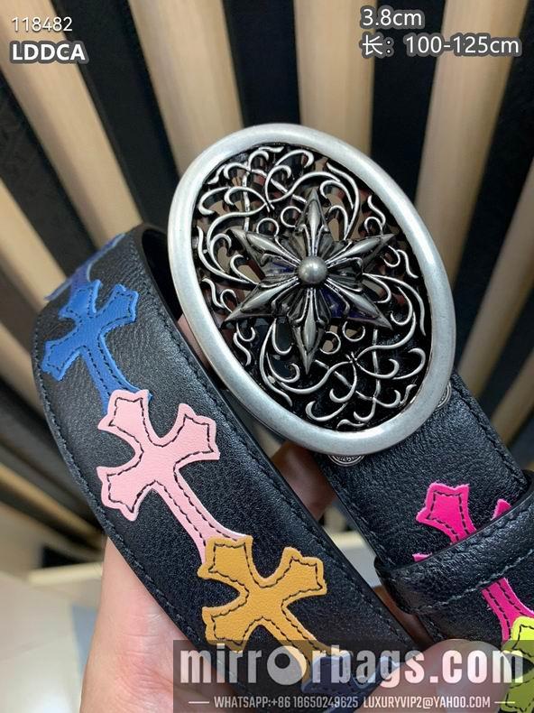 Chrome Hearts belt 38mmX100-125cm 8L24